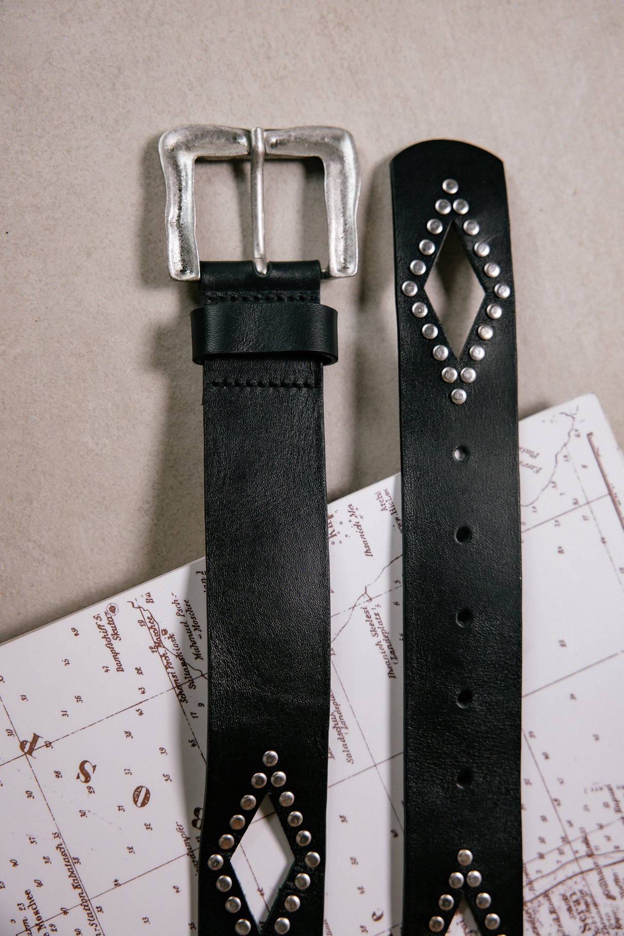 Ceinture en cuir Femme Losane black | Freeman T. Porter