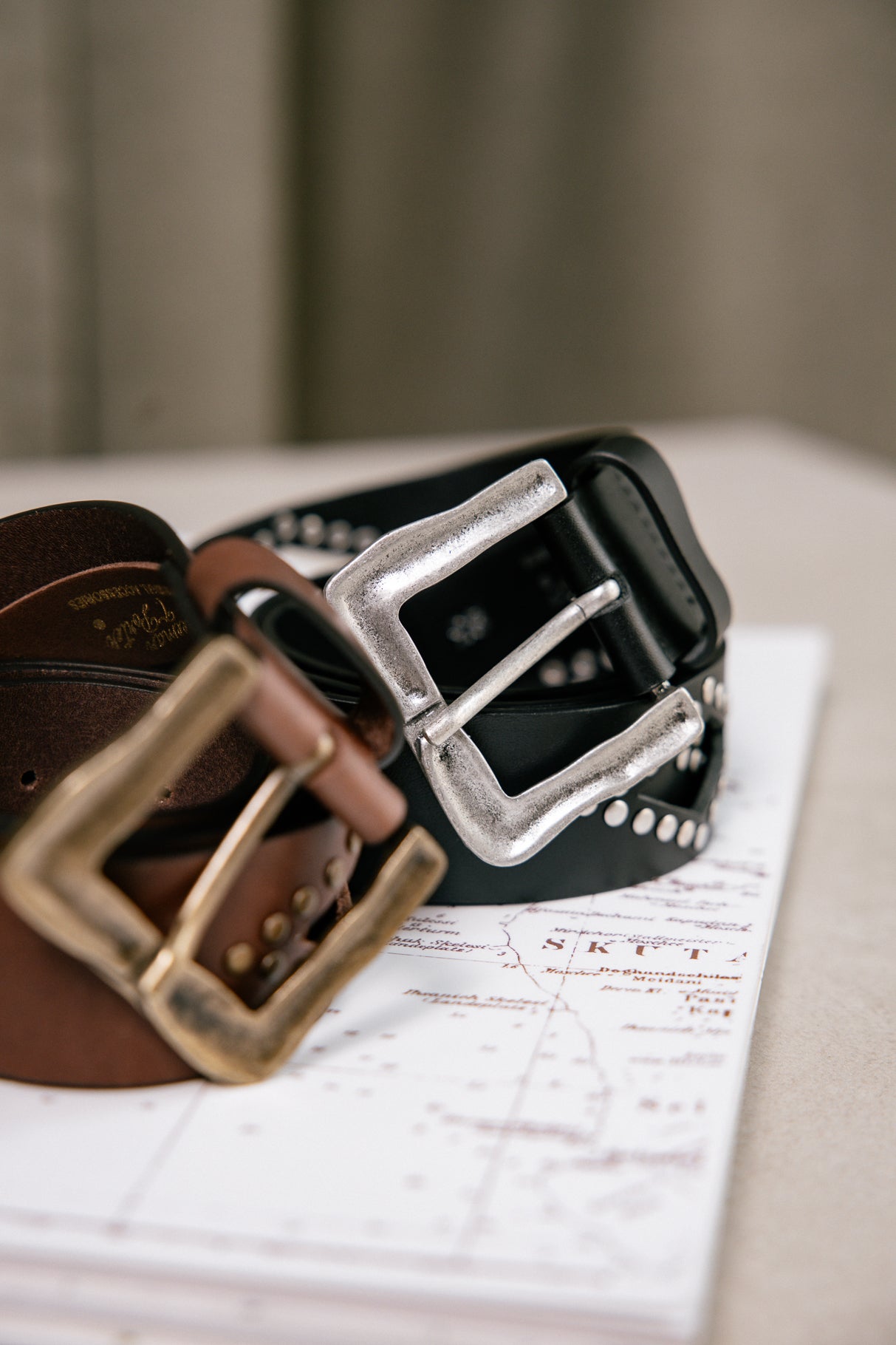 Ceinture en cuir Femme Losane black | Freeman T. Porter