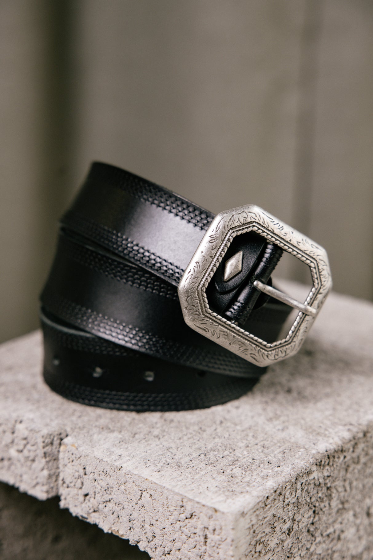 Ceinture en cuir Femme Kaleana black | Freeman T. Porter