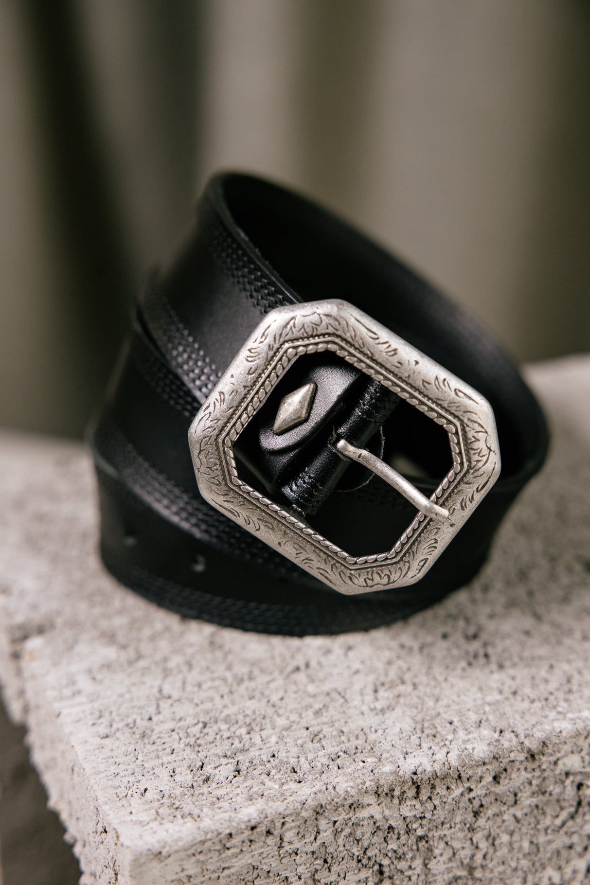 Ceinture en cuir Femme Kaleana black | Freeman T. Porter