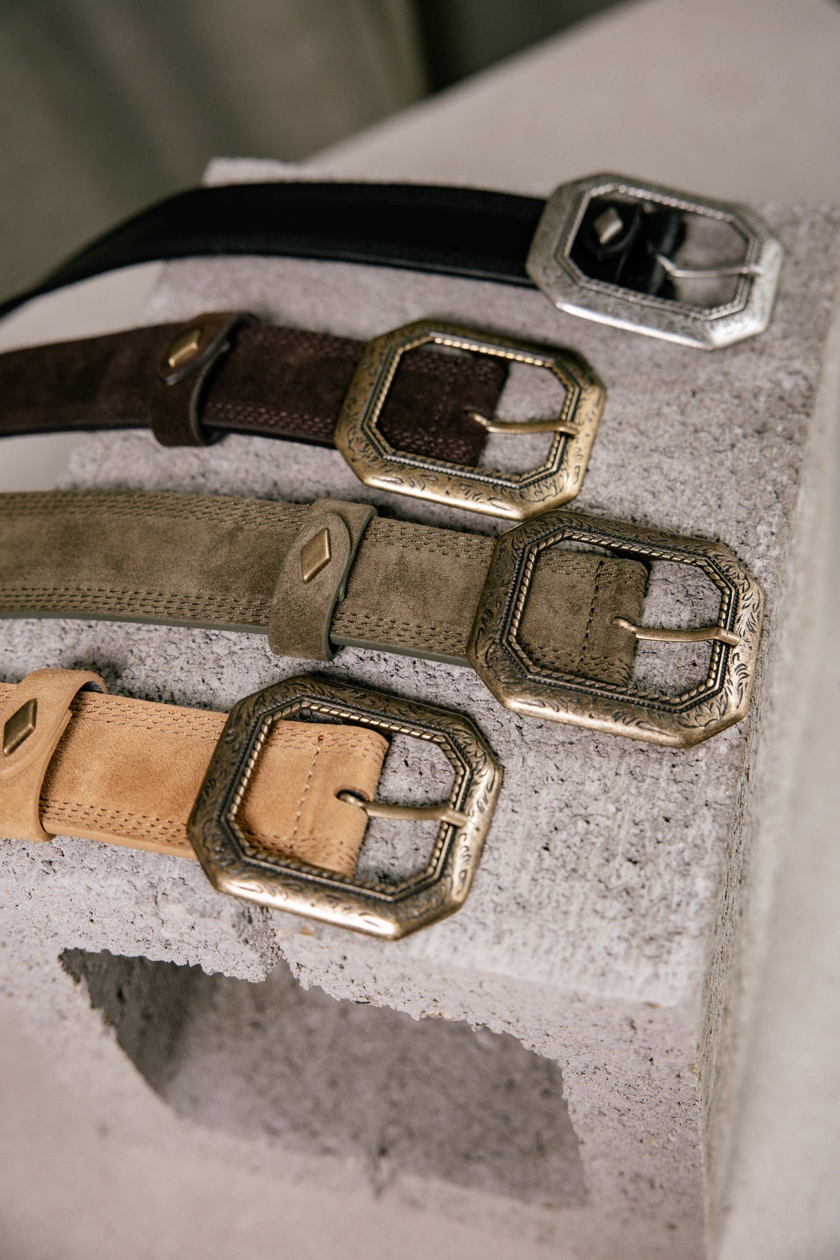 Ceinture en cuir Femme Kaleana black | Freeman T. Porter
