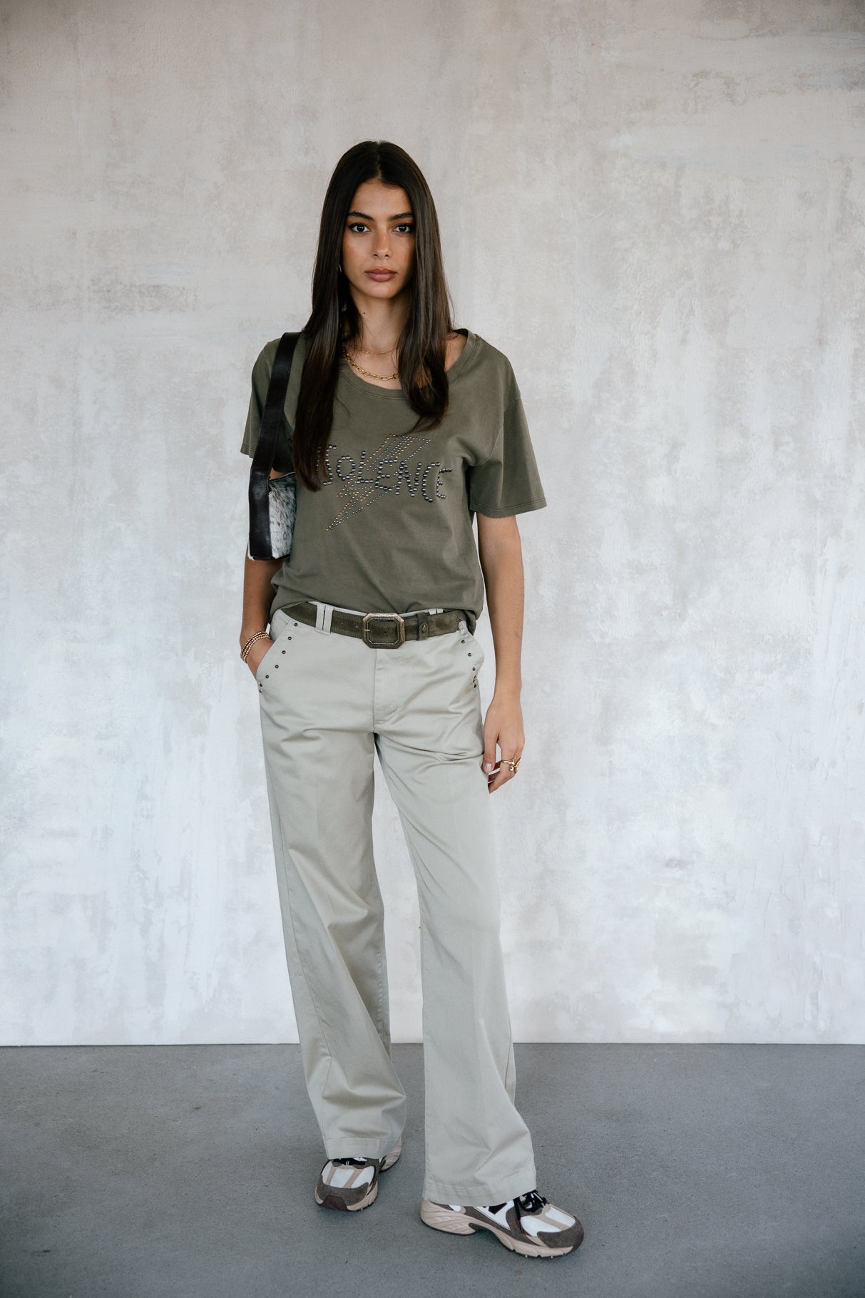 Ceinture en cuir Femme Kaleana bosco | Freeman T. Porter