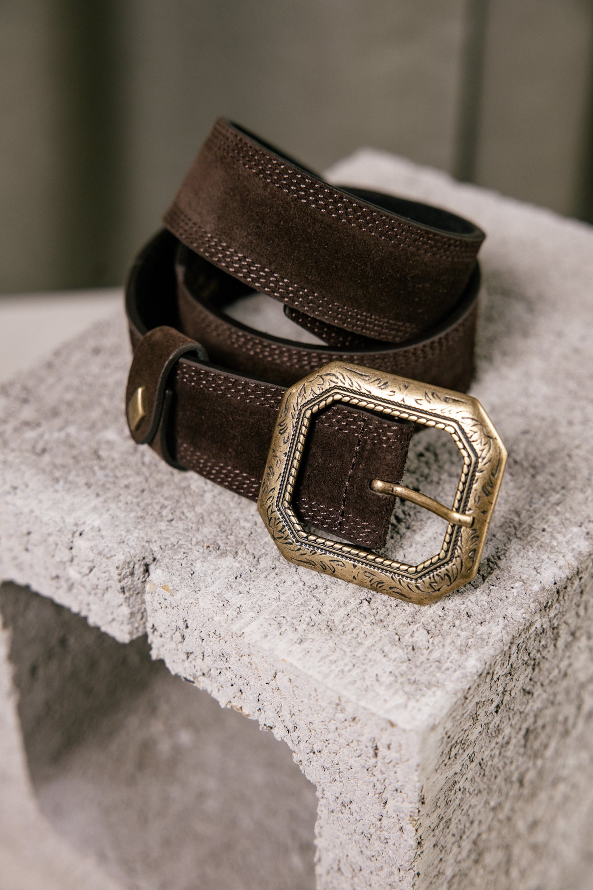 Ceinture en cuir Femme Kaleana brown | Freeman T. Porter