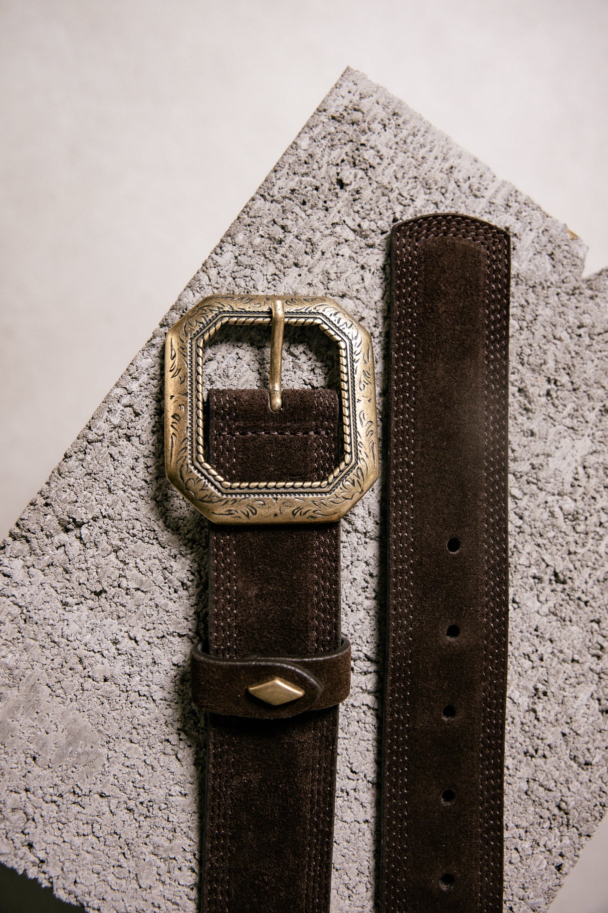 Ceinture en cuir Femme Kaleana brown | Freeman T. Porter