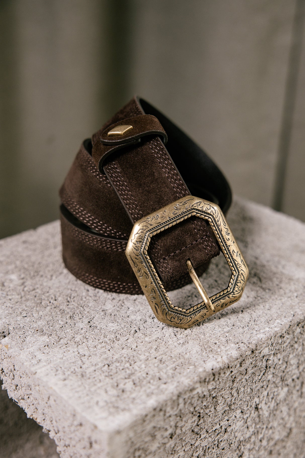 Ceinture en cuir Femme Kaleana brown | Freeman T. Porter