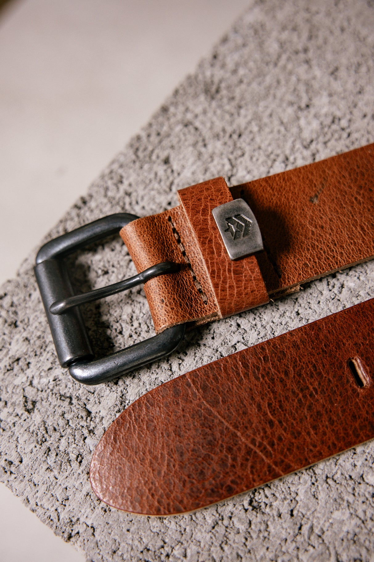 Ceinture en cuir Femme Laxene cognac | Freeman T. Porter