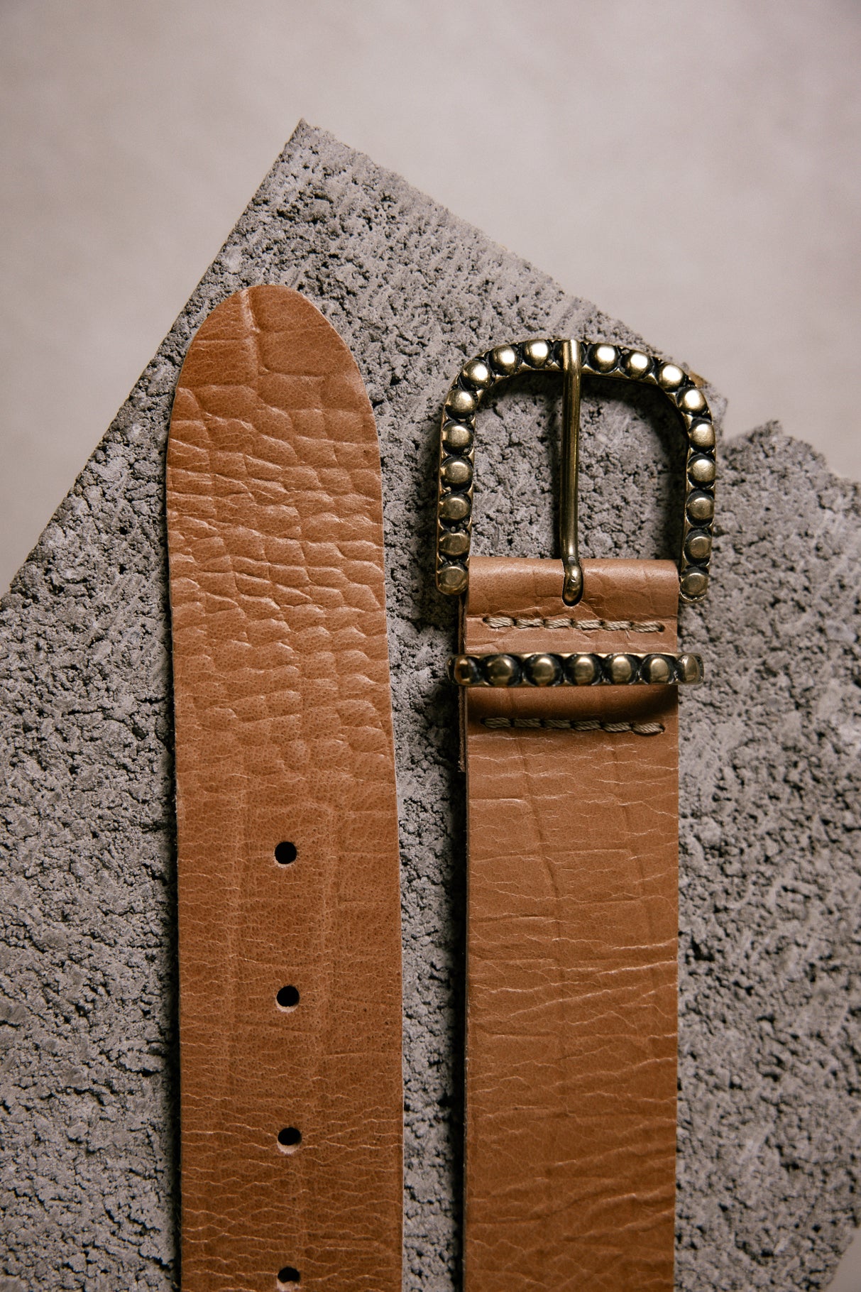 Ceinture en cuir Femme Annita camel | Freeman T. Porter