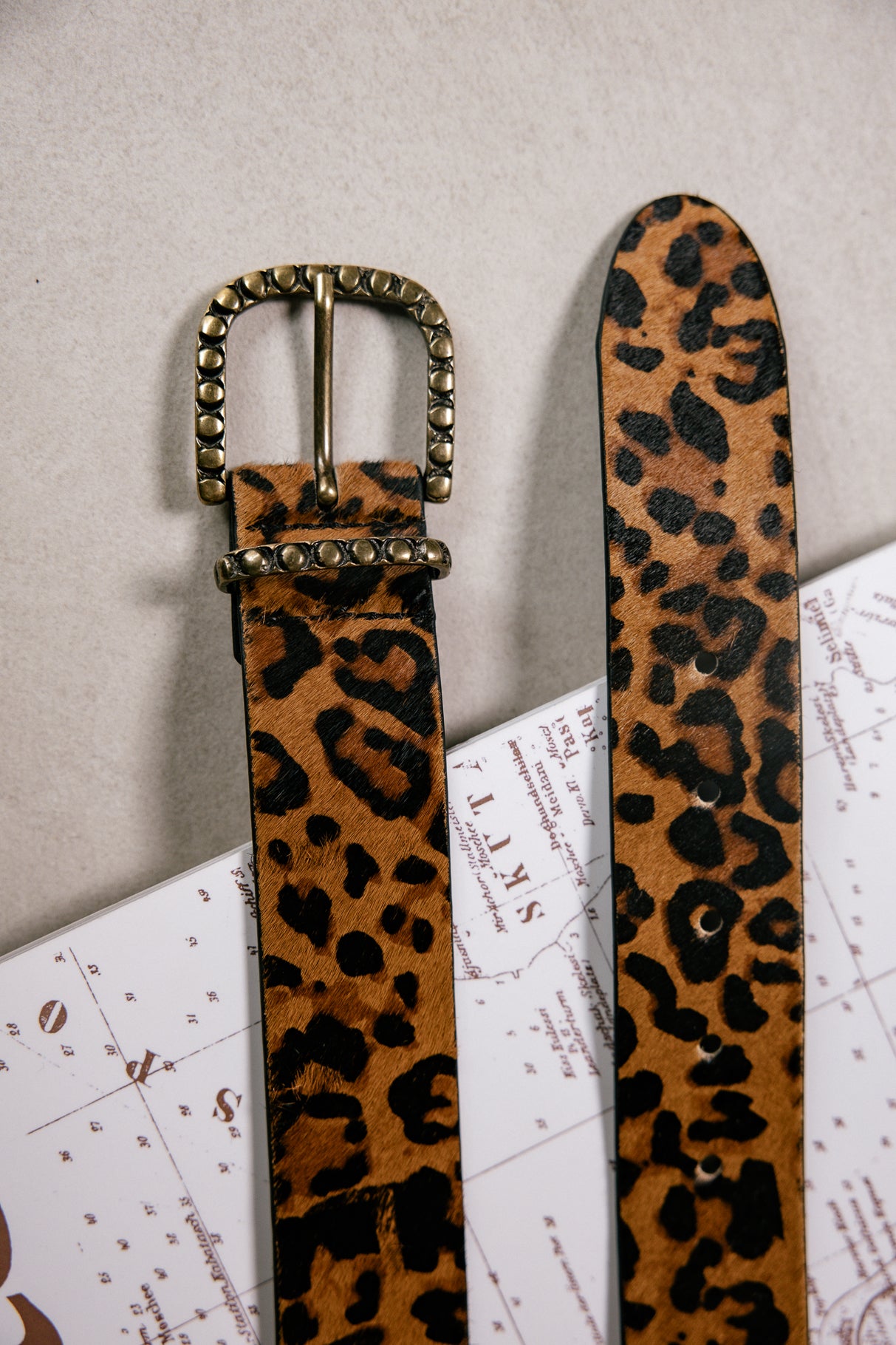 Ceinture en cuir Femme Pony leo | Freeman T. Porter