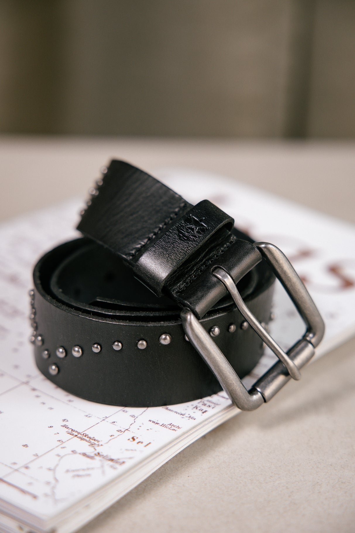 Ceinture en cuir Femme Eris black | Freeman T. Porter