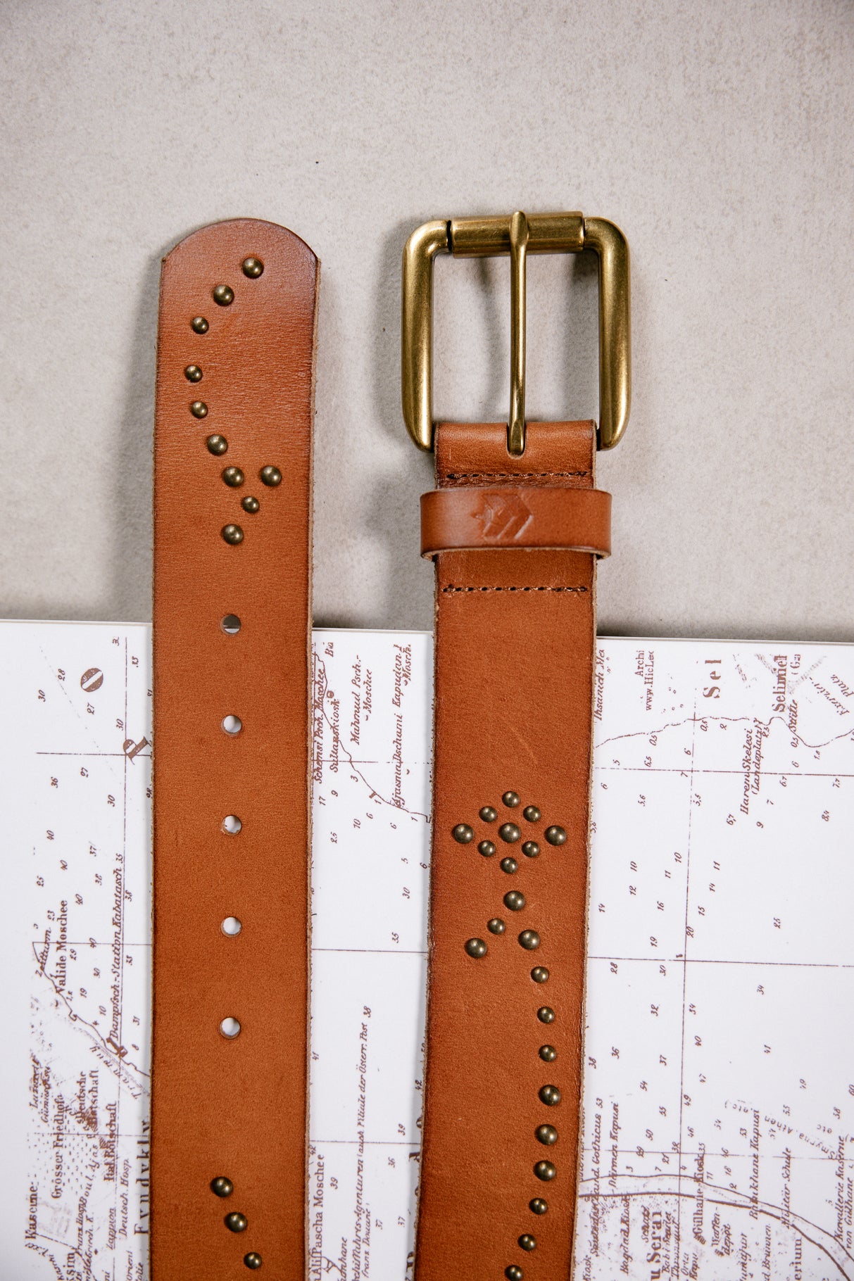 Ceinture en cuir Femme Eris cognac | Freeman T. Porter