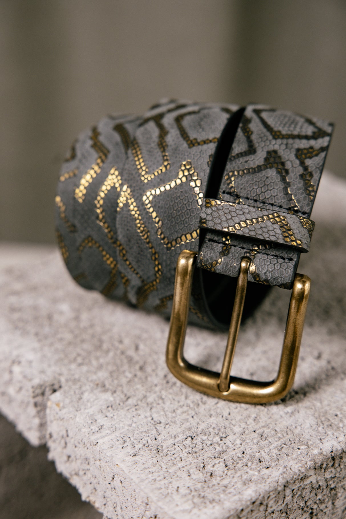 Ceinture en cuir Femme Boa anthra | Freeman T. Porter