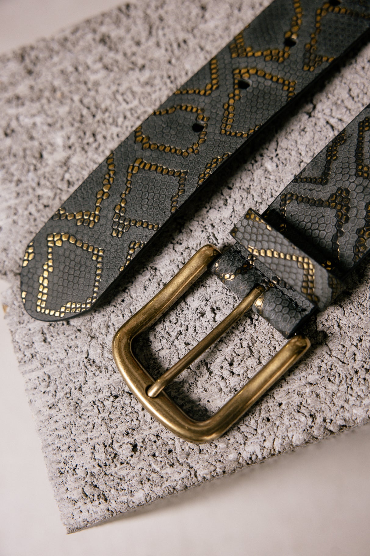 Ceinture en cuir Femme Boa anthra | Freeman T. Porter