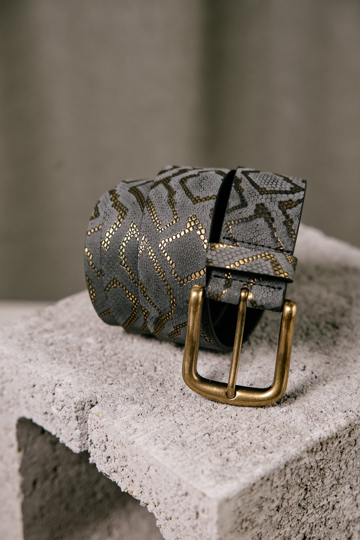 Ceinture en cuir Femme Boa anthra | Freeman T. Porter