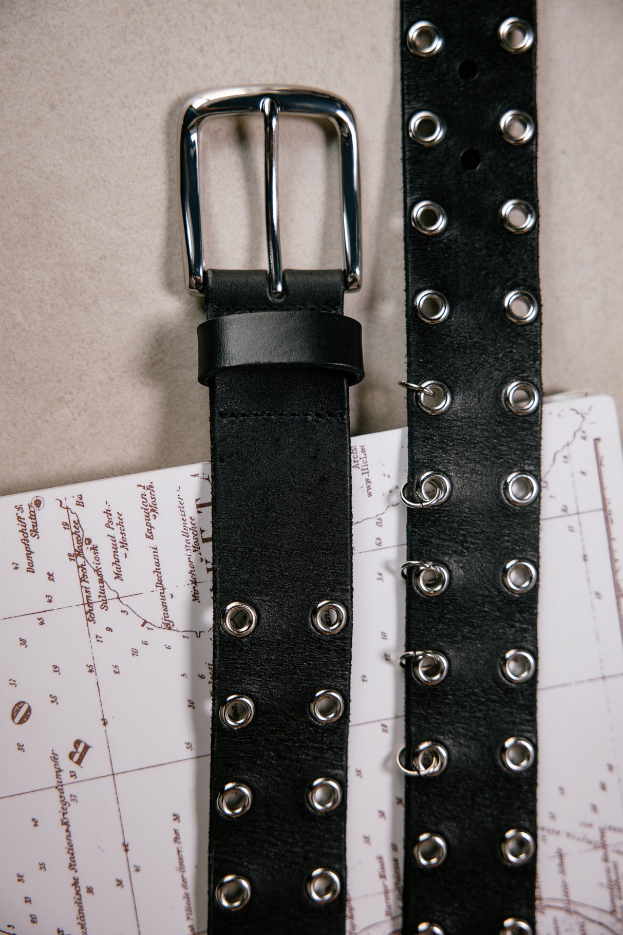 Ceinture en cuir Femme Bridge black | Freeman T. Porter