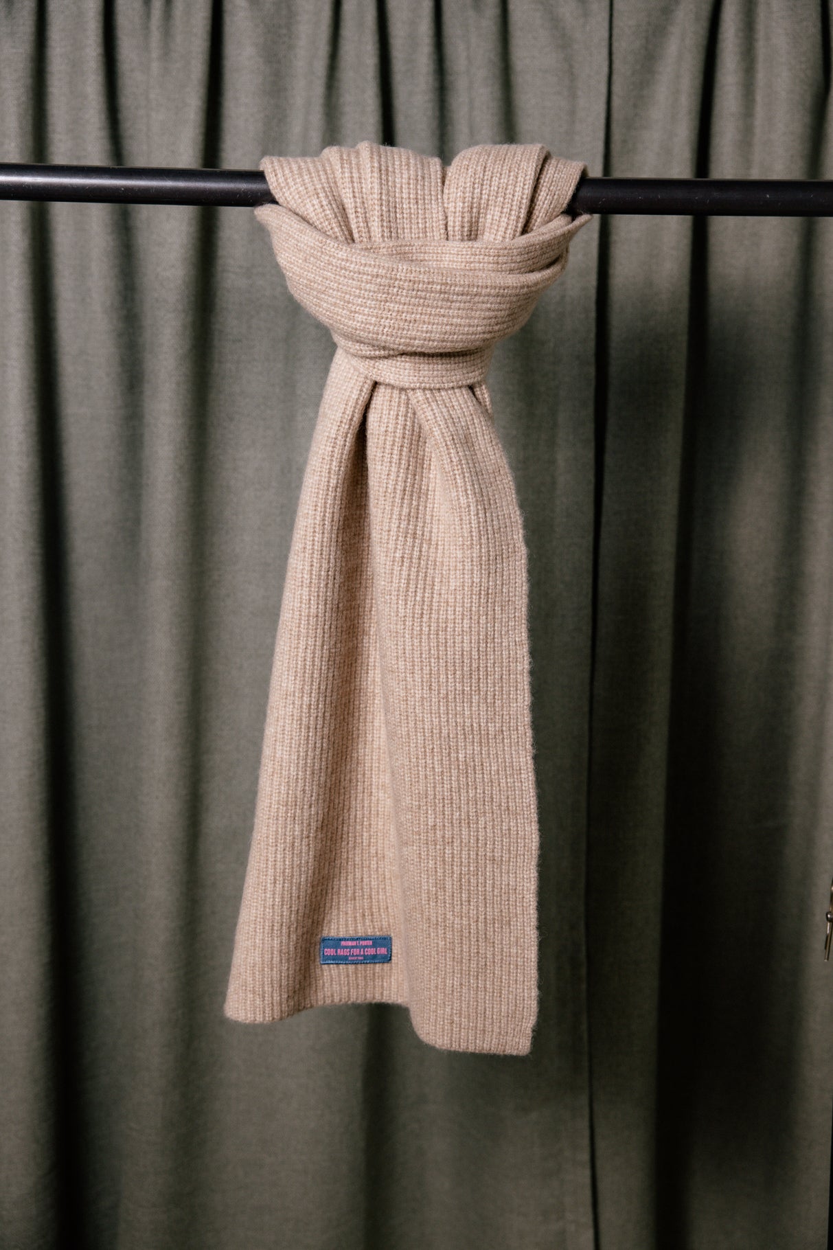 Écharpe Femme Elina Plain camel | Freeman T. Porter