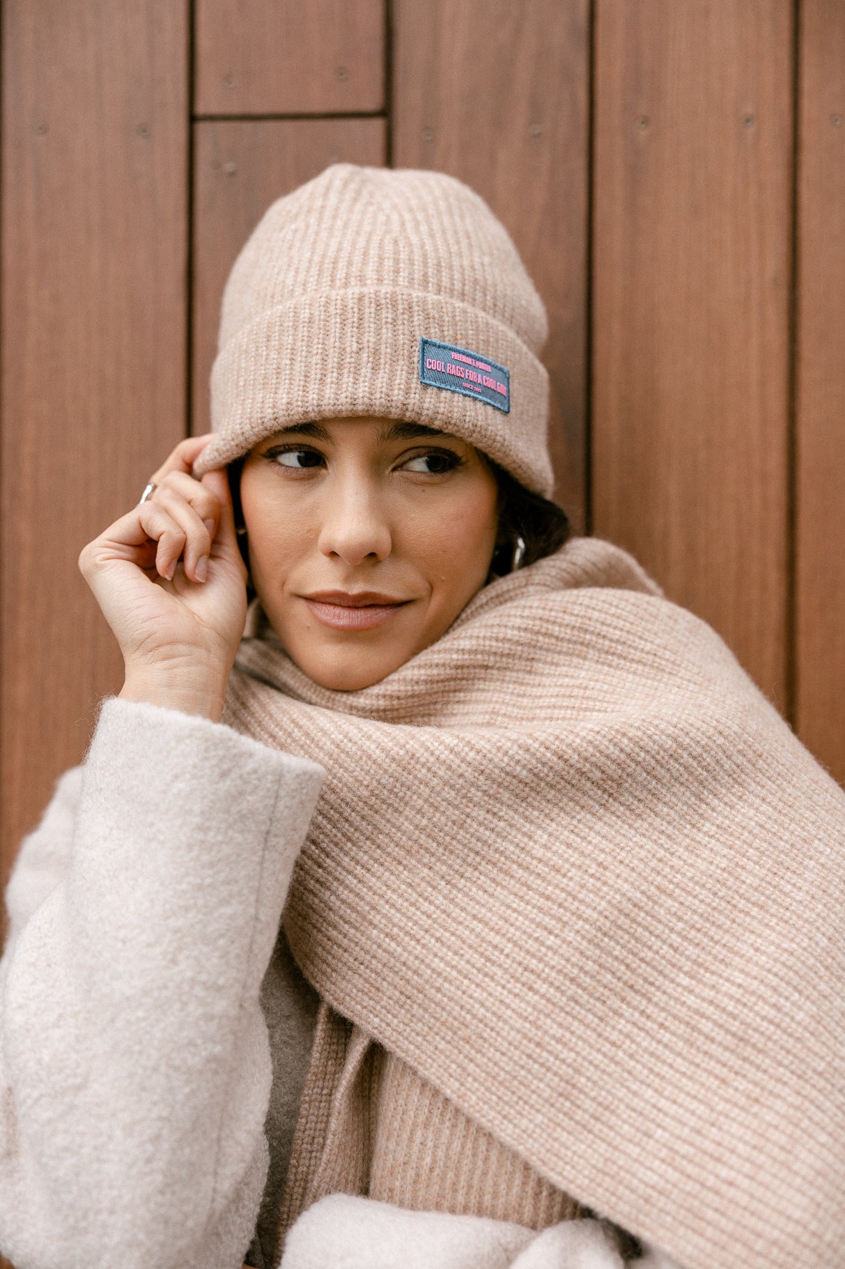 Bonnet  Femme Heddie Plain camel | Freeman T. Porter