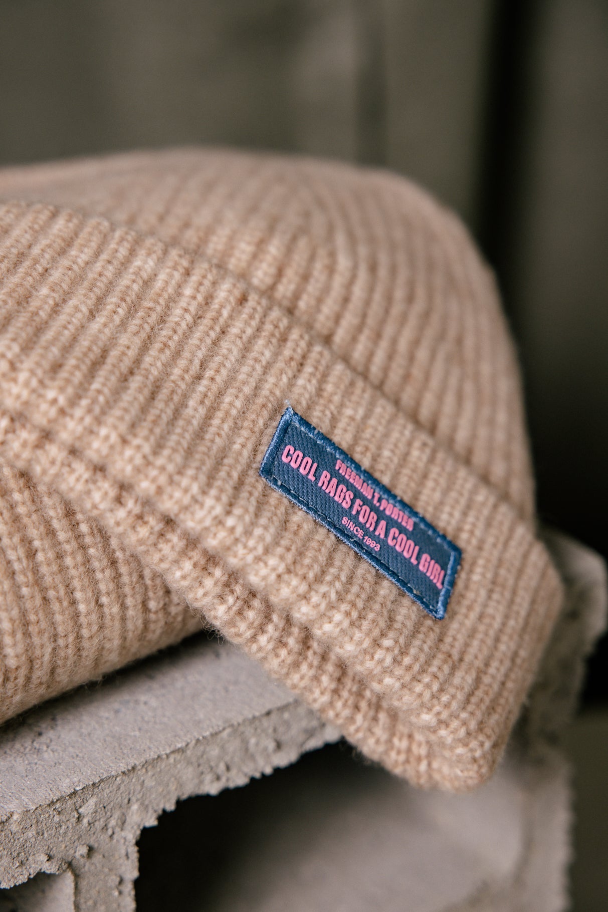 Gorro  Mujer Heddie Plain camel | Freeman T. Porter