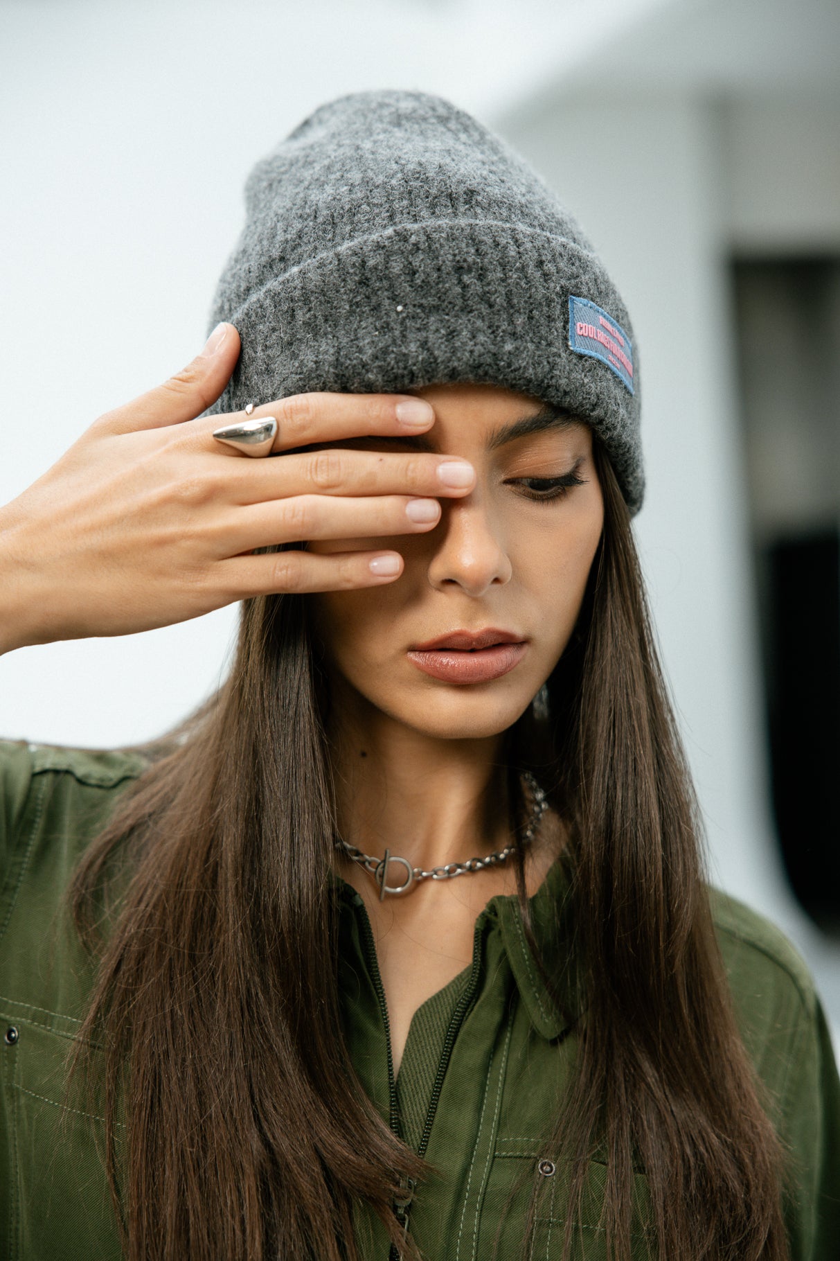 Bonnet Femme Heddie Plain anthra | Freeman T. Porter