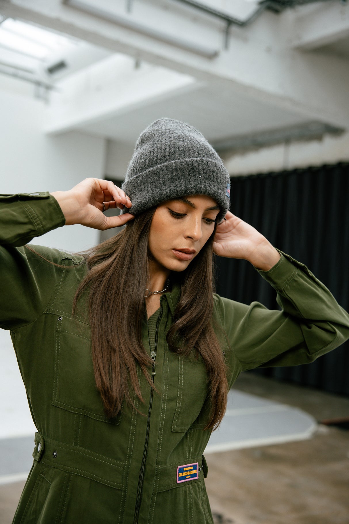 Bonnet Femme Heddie Plain anthra | Freeman T. Porter