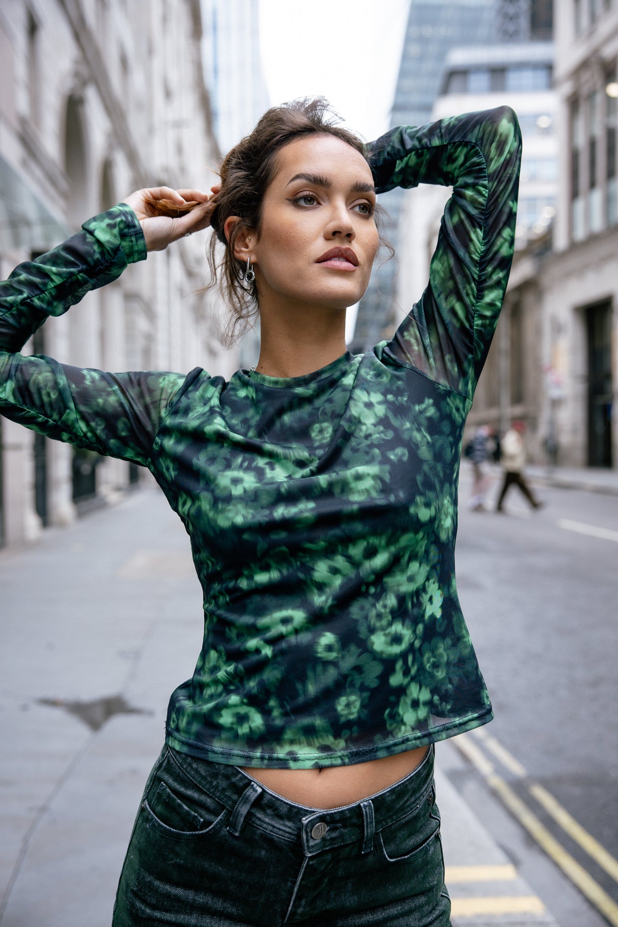 Tops manches longues Mujer Tera Greenery original | Freeman T. Porter