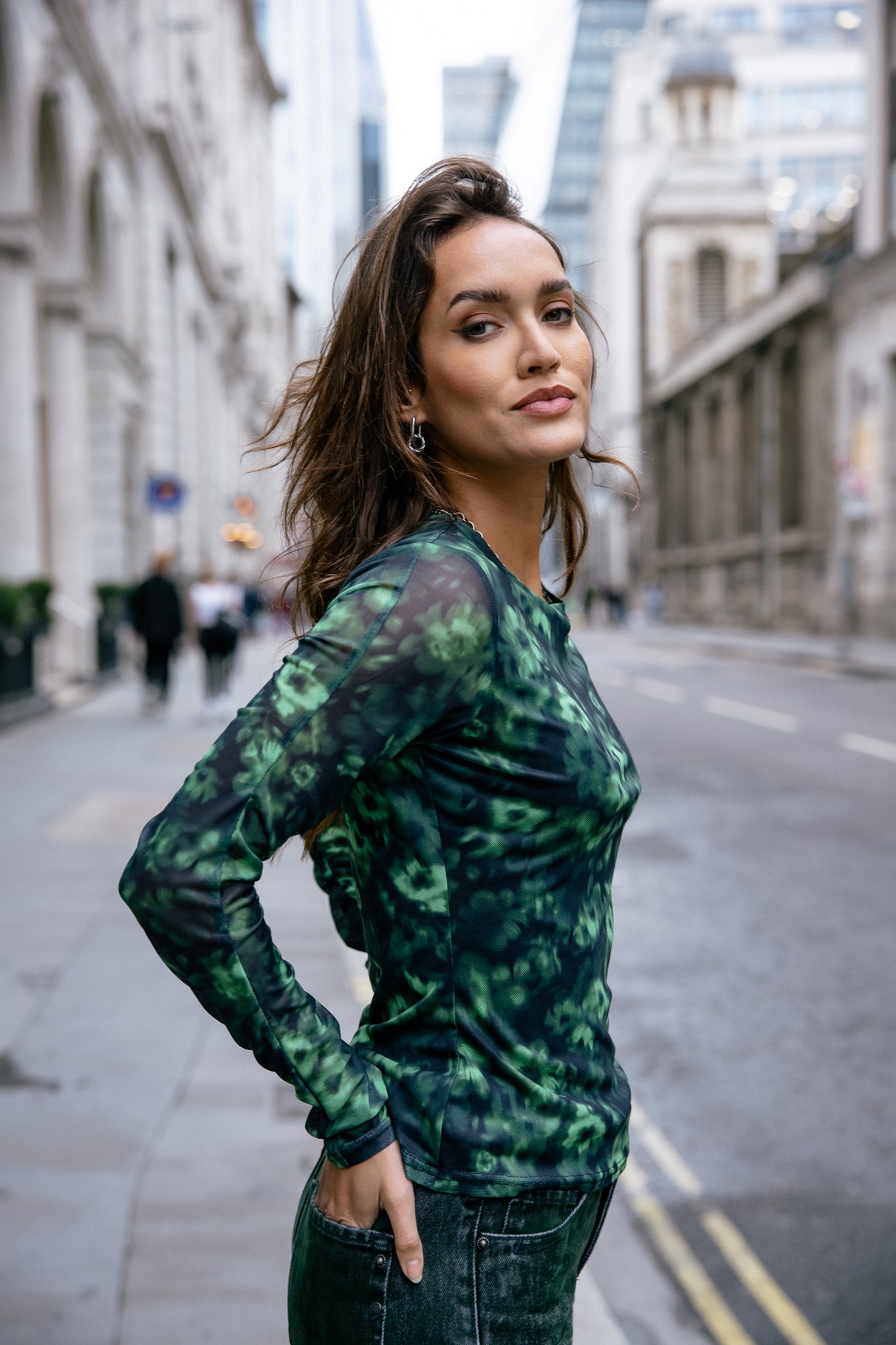 Tops manches longues Mujer Tera Greenery original | Freeman T. Porter