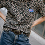 Leopard printed t-shirt Woman Suria Leo original | Freeman T. Porter