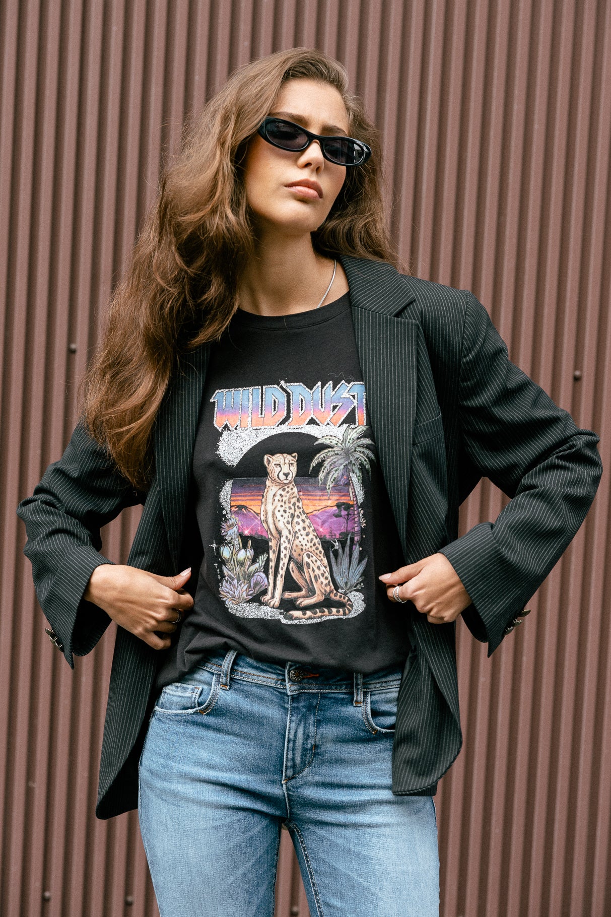T-shirt imprimé Femme Suria Wilddust moonless night | Freeman T. Porter