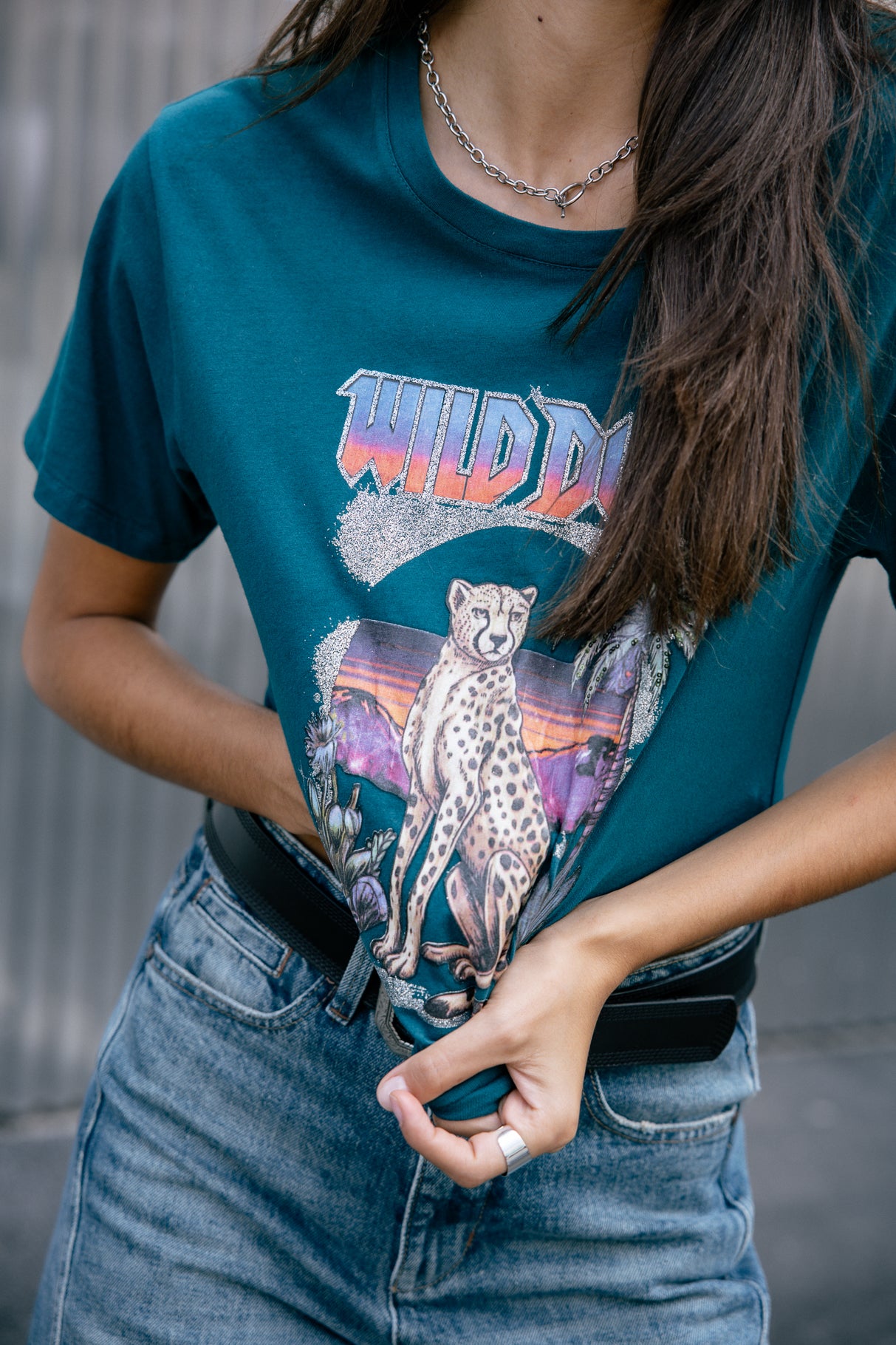 T-shirt imprimé Mujer Suria Wilddust spruced up | Freeman T. Porter