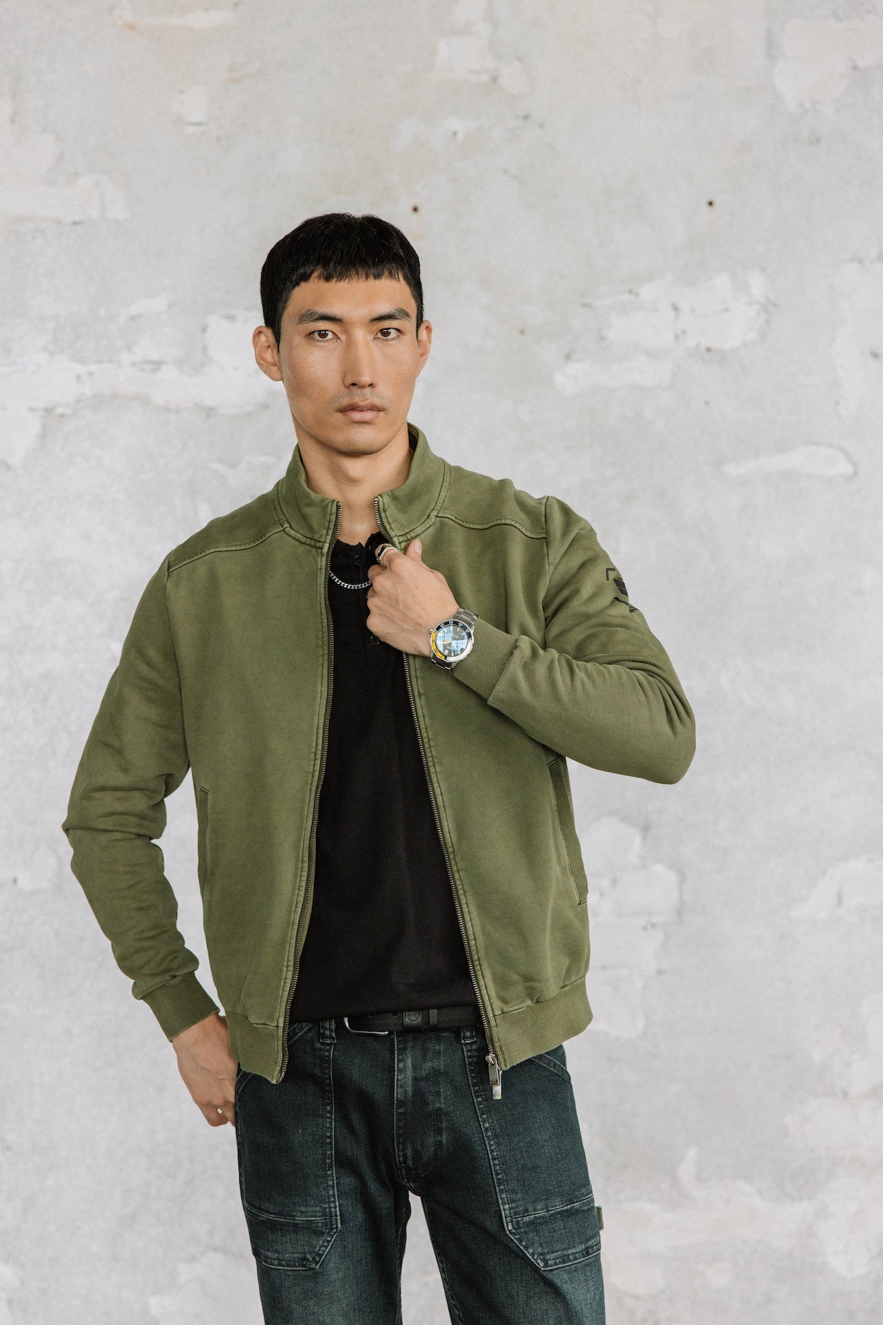 Gilet molletonné Men Sully APM khaki | Freeman T. Porter