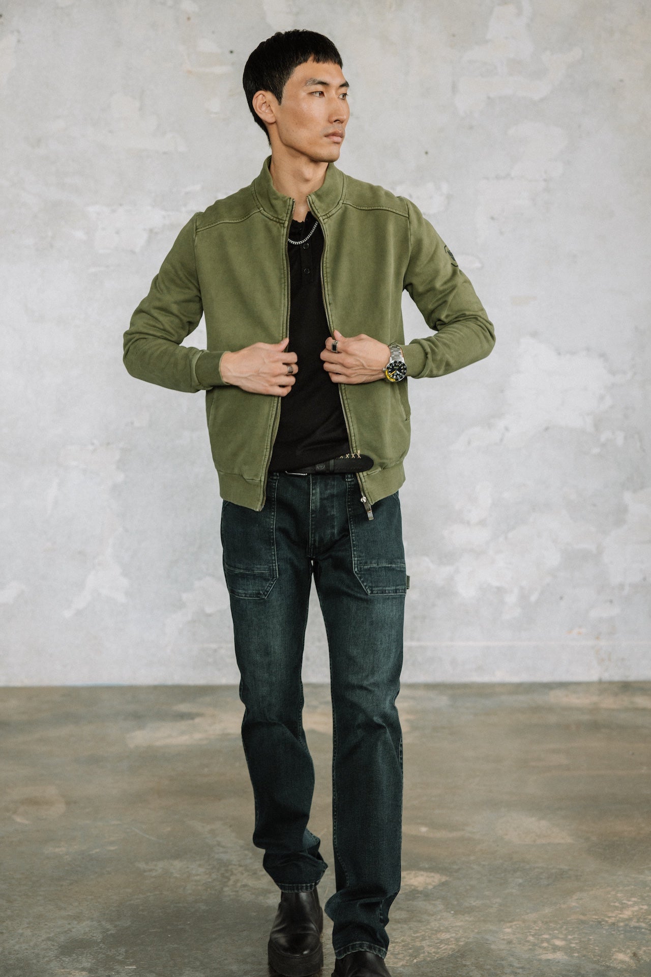 Gilet molletonné Men Sully APM khaki | Freeman T. Porter