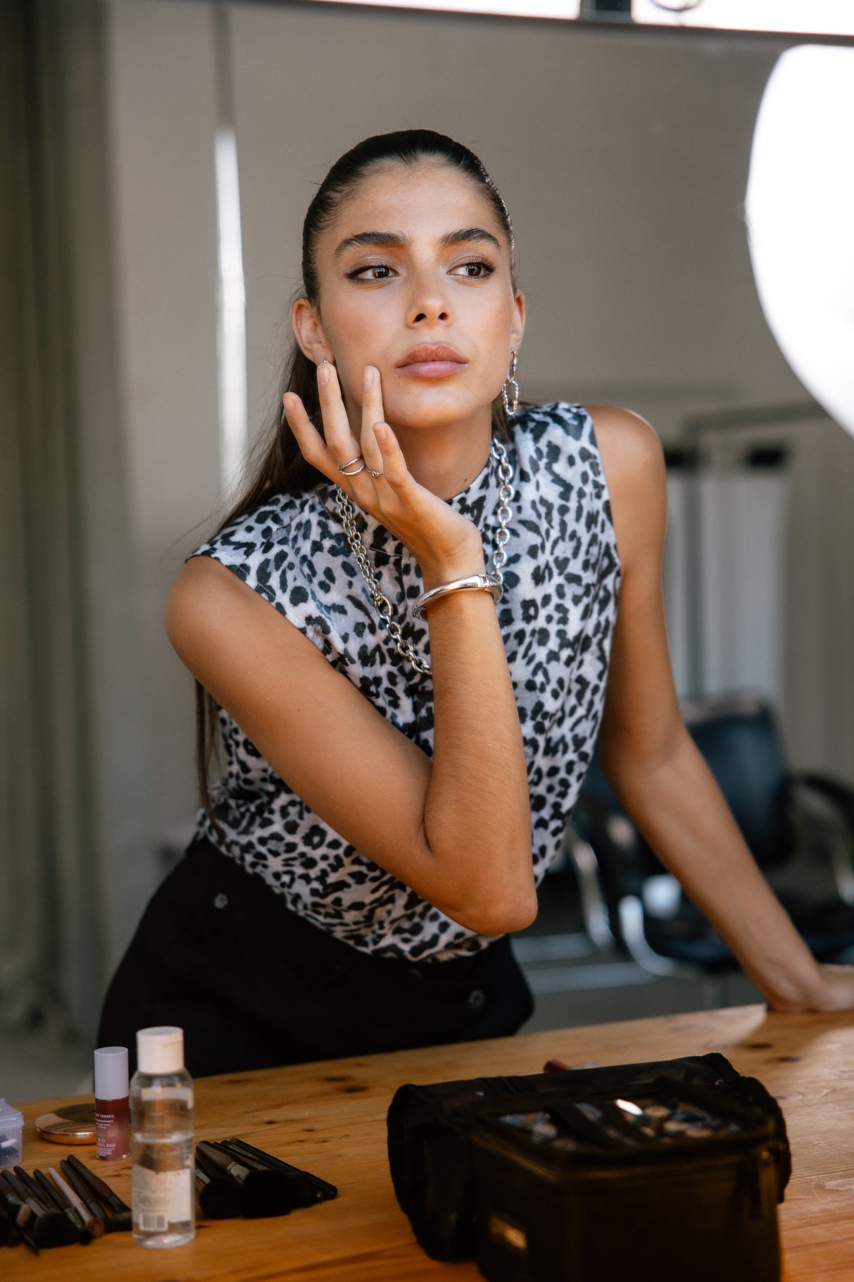 Top sans manche Femme Derila Shiny Leo original | Freeman T. Porter