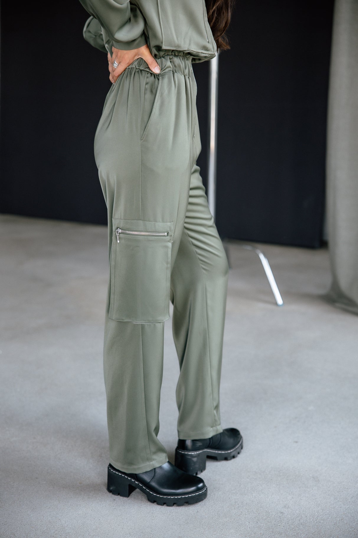 Combinaison cargo Mujer Creed Plain thyme | Freeman T. Porter