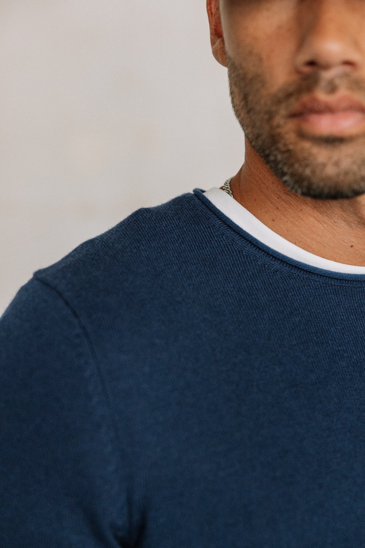 Pull col rond Hombres Sonny Macau blueprint | Freeman T. Porter