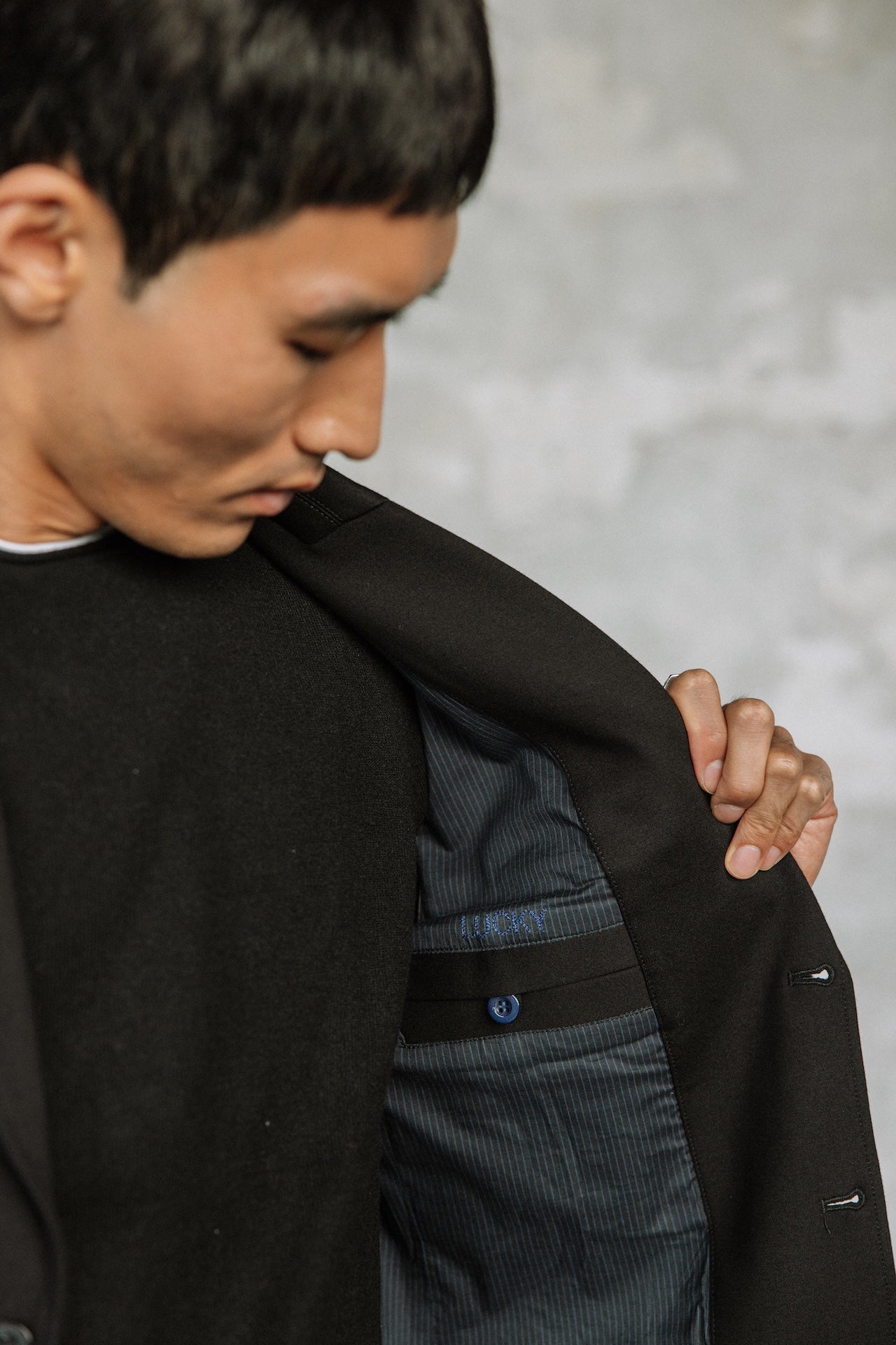 Blazer cintré Homme Tomass Comfy black | Freeman T. Porter