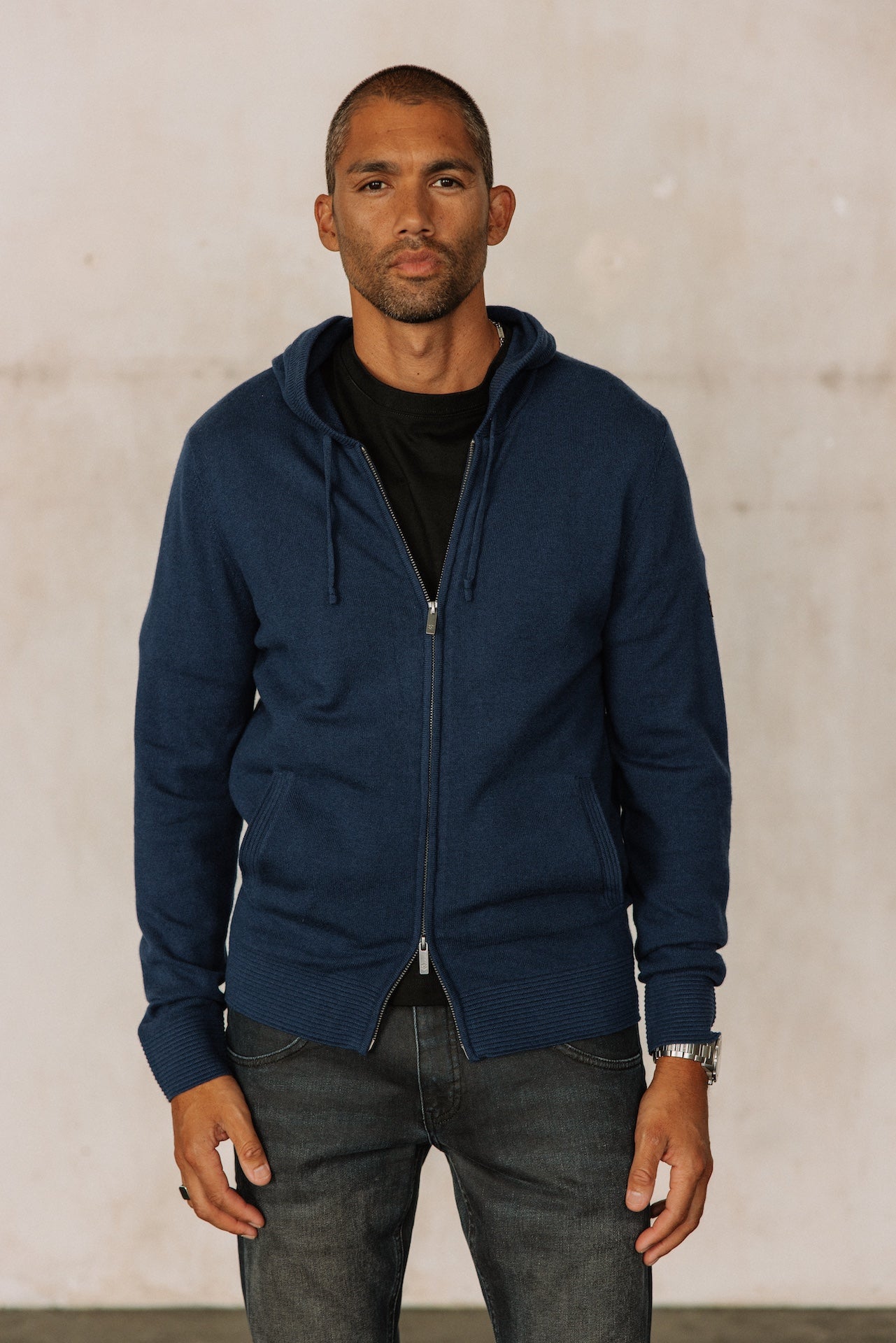 Cardigan à capuche Hombres Lyam Macau blueprint | Freeman T. Porter