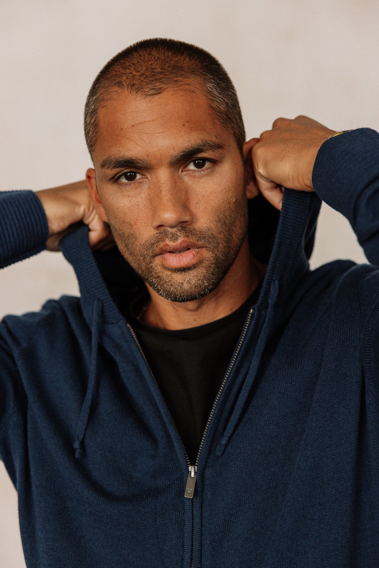 Cardigan à capuche Hombres Lyam Macau blueprint | Freeman T. Porter