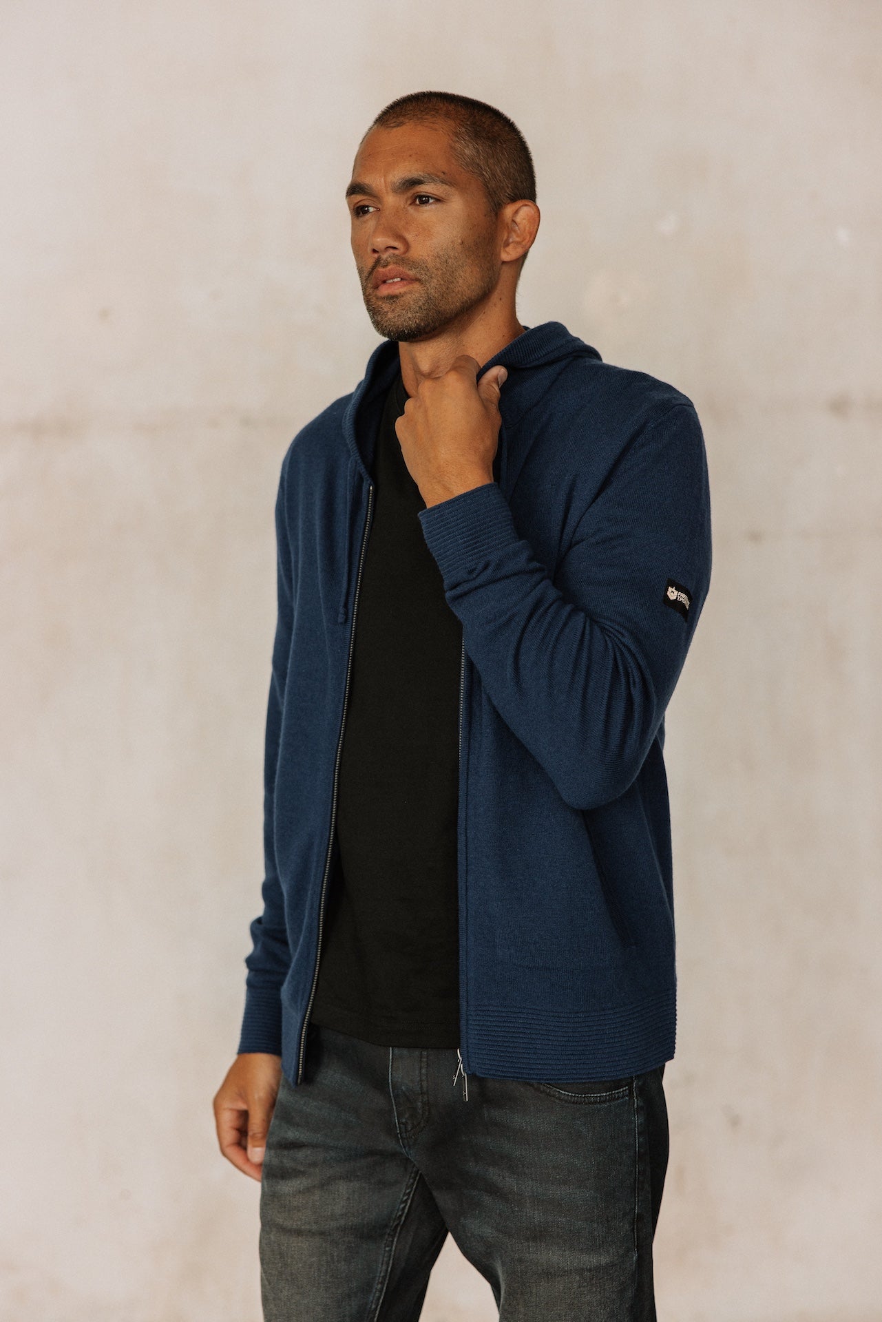 Cardigan à capuche Hombres Lyam Macau blueprint | Freeman T. Porter