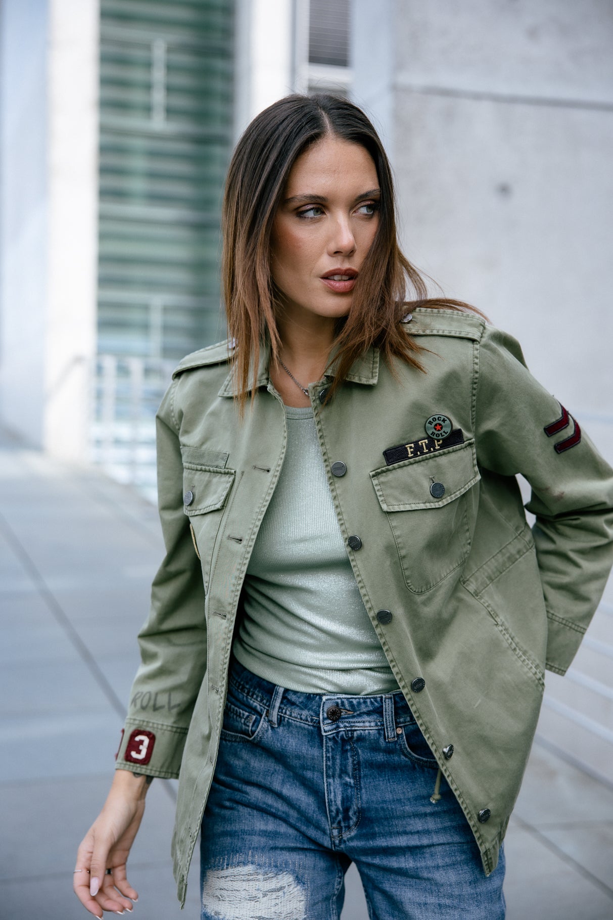 Parka Femme Maylis Break light khaki | Freeman T. Porter