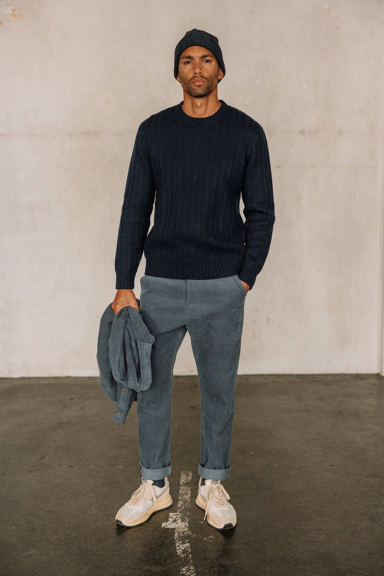 Pull en laine Hombres Solino Town peacoat | Freeman T. Porter