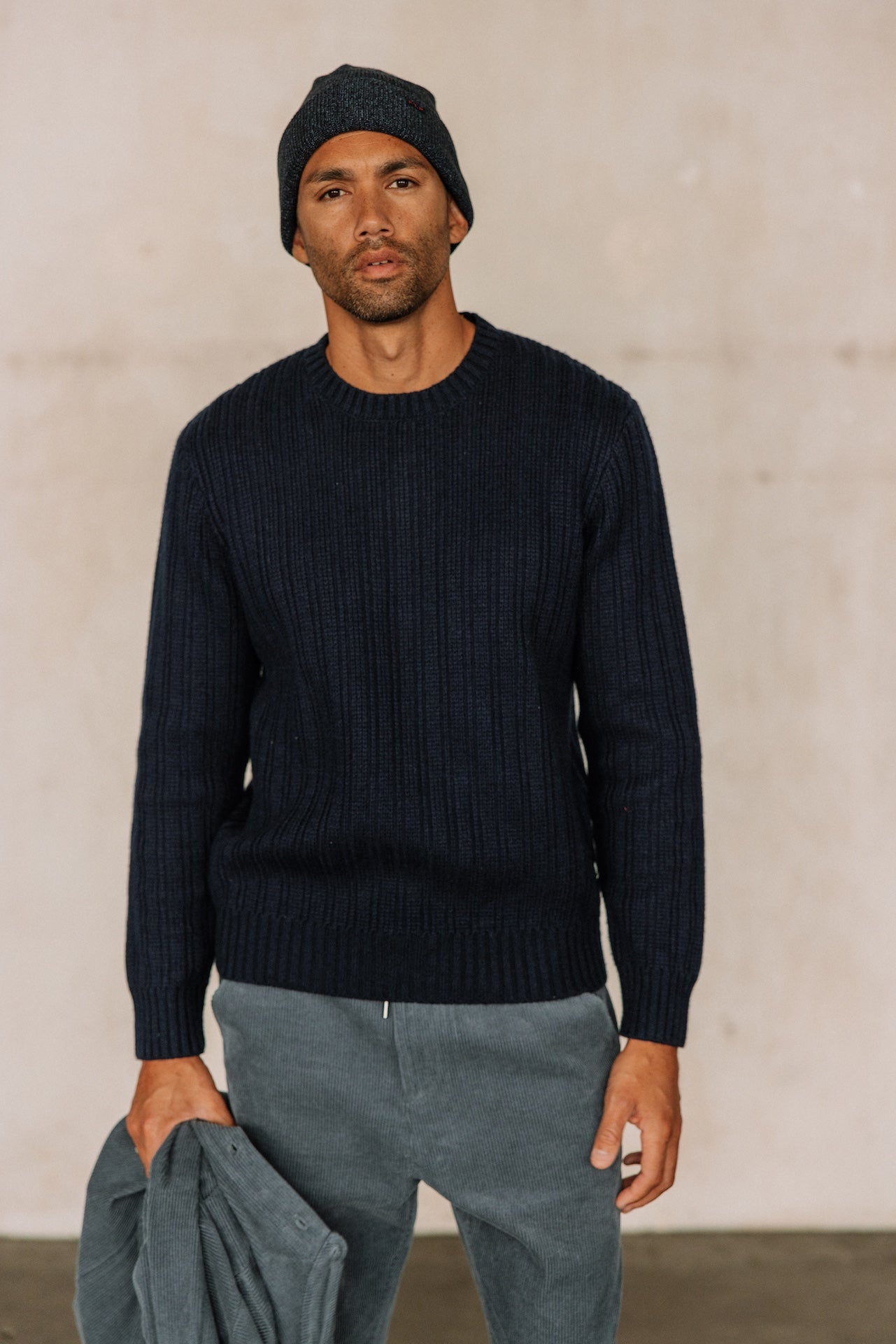 Pull en laine Hombres Solino Town peacoat | Freeman T. Porter