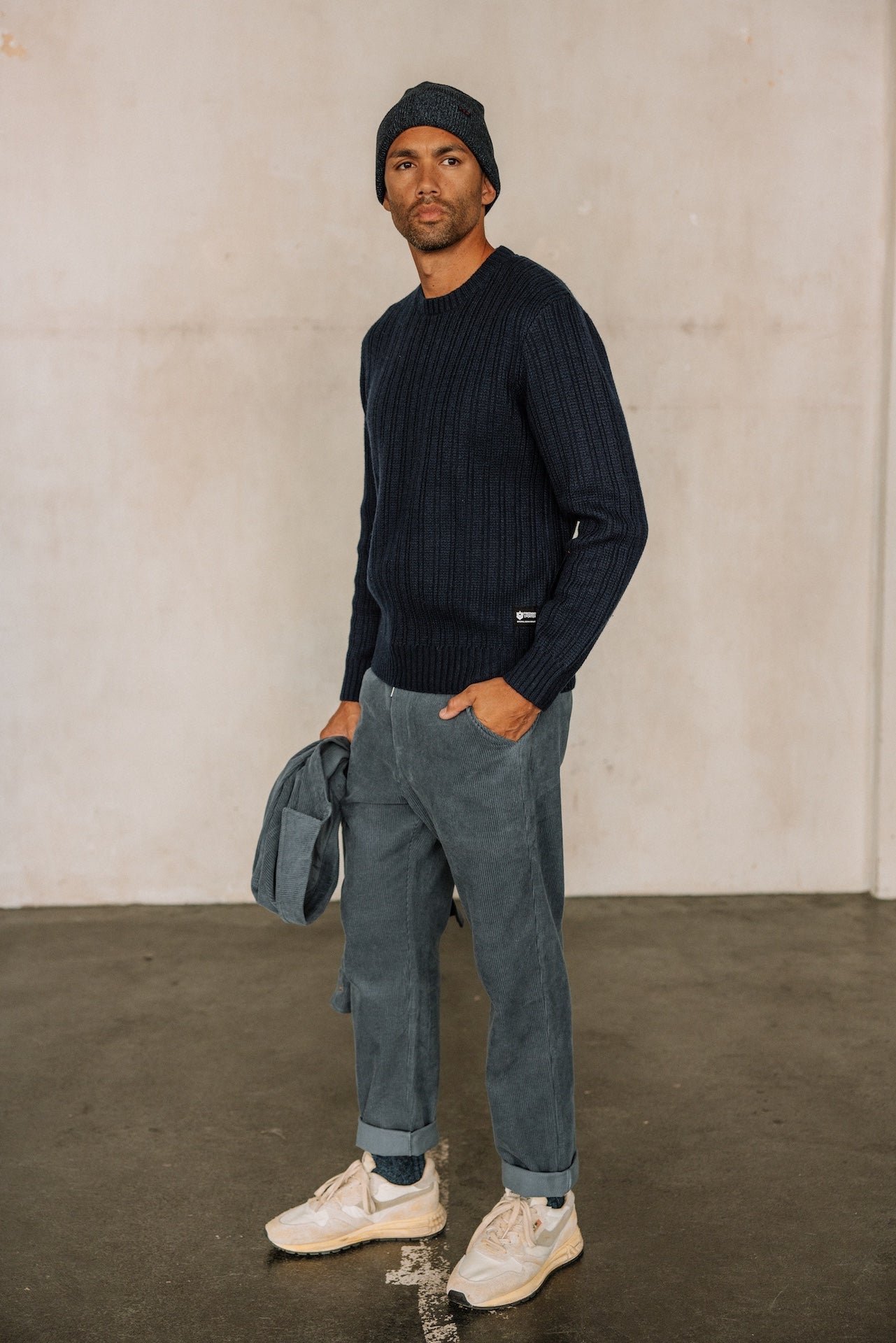 Pull en laine Hombres Solino Town peacoat | Freeman T. Porter