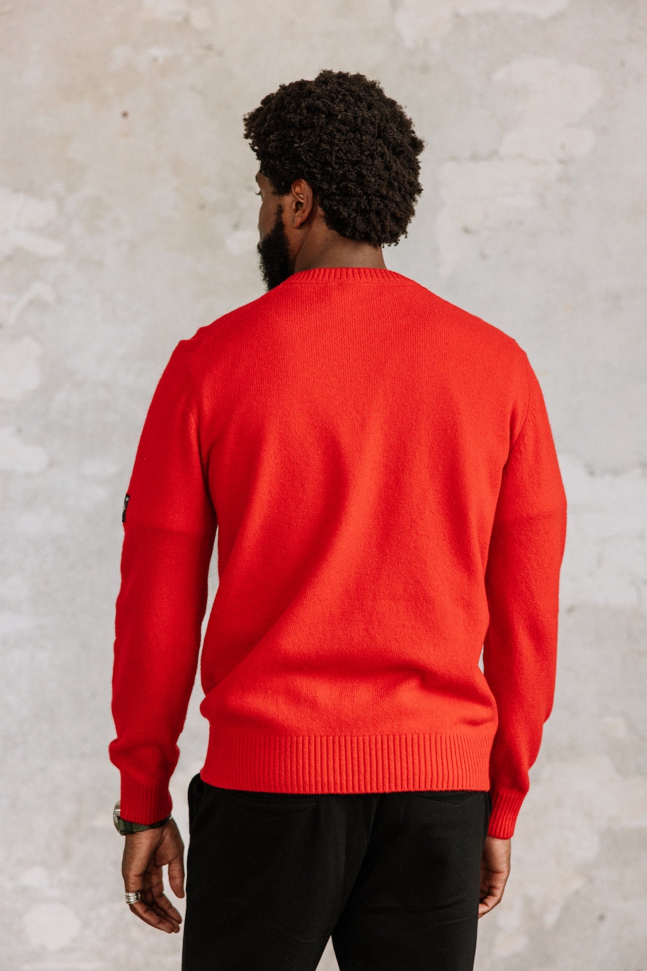 Pull en laine Hombres Solino Lainey chilli pepper | Freeman T. Porter