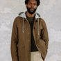 Hooded parka Men Tyto Hood burnt olive | Freeman T. Porter