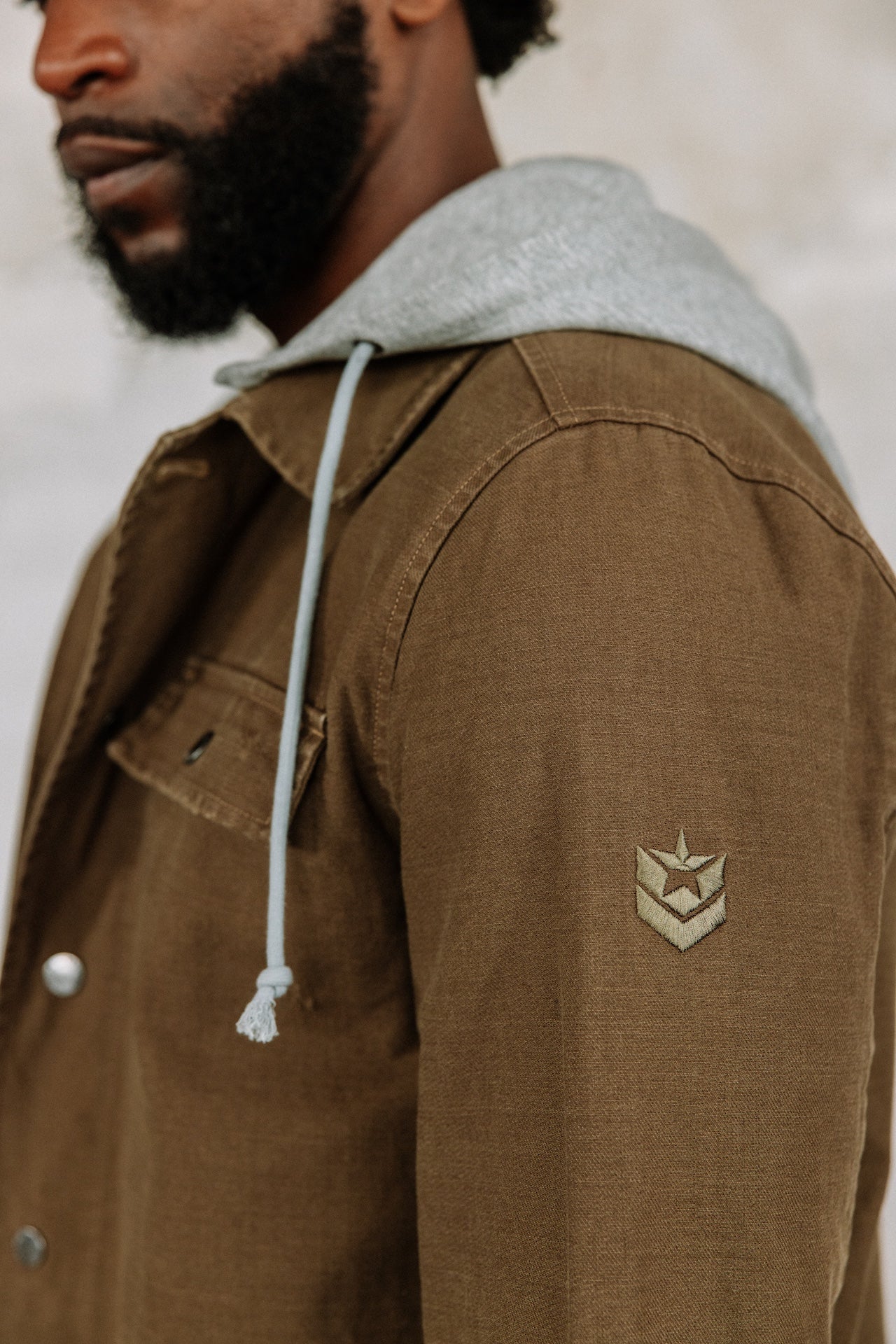 Parka à capuche Homme Tyto Hood burnt olive | Freeman T. Porter