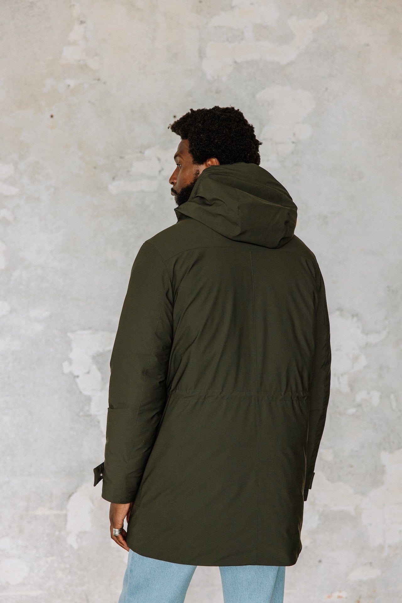 Parka à capuche Homme Tedd Neo khaki | Freeman T. Porter