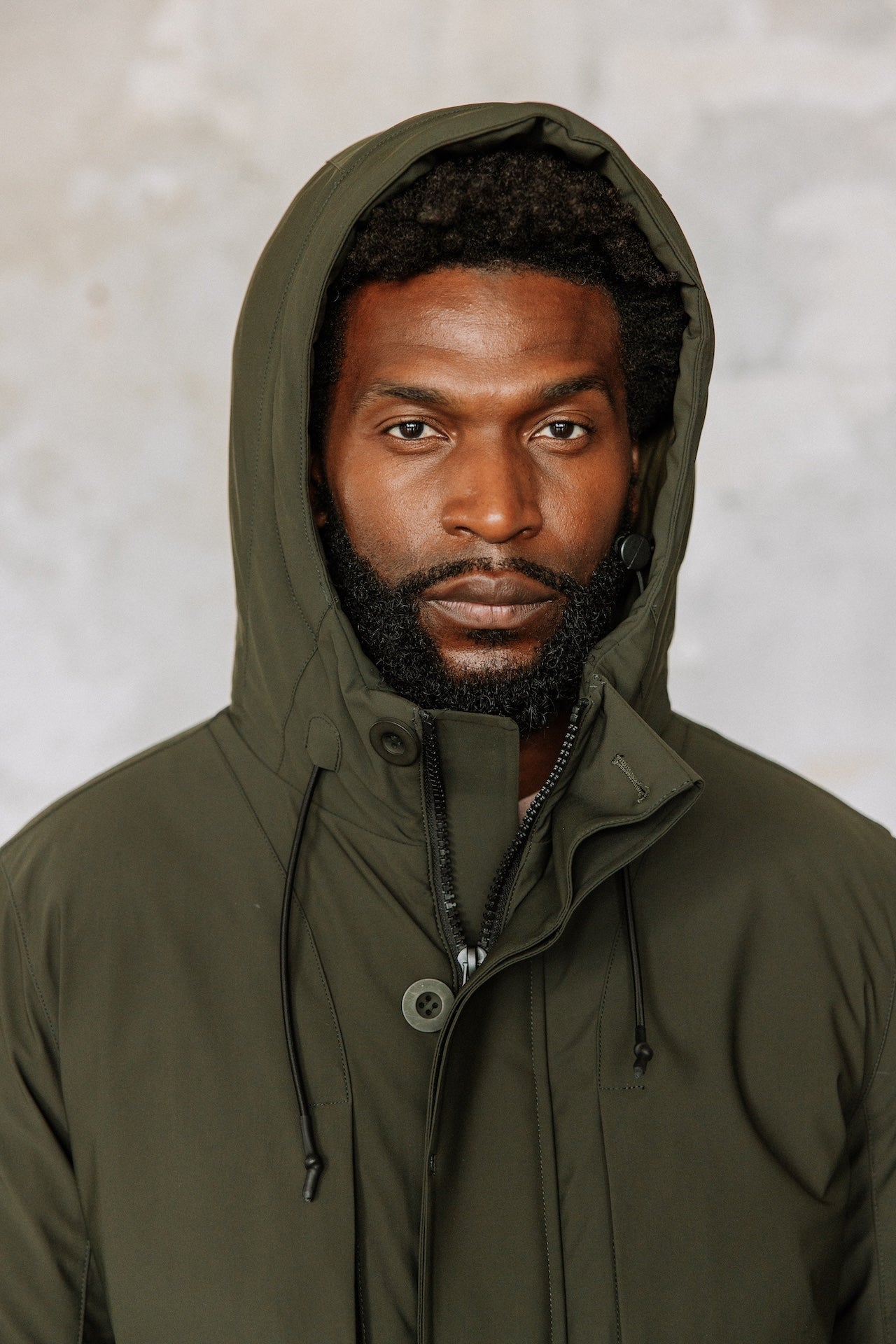 Parka à capuche Homme Tedd Neo khaki | Freeman T. Porter