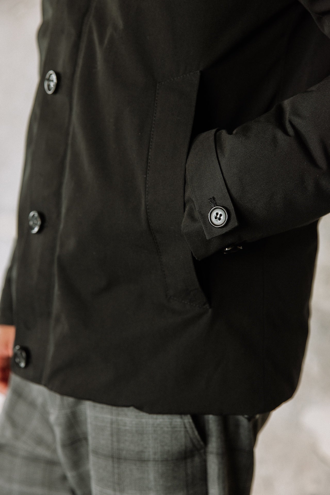 Veste matelassée Homme Crockett Wind black | Freeman T. Porter