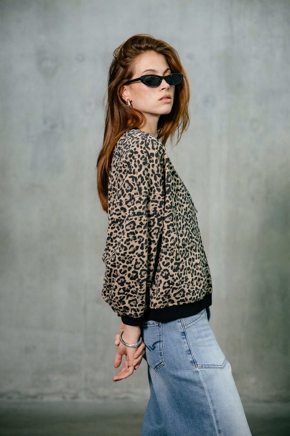 Veste imprimée léopard Femme Vega Leo original | Freeman T. Porter