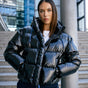 Doudoune courte Femme Vardia Puff black | Freeman T. Porter