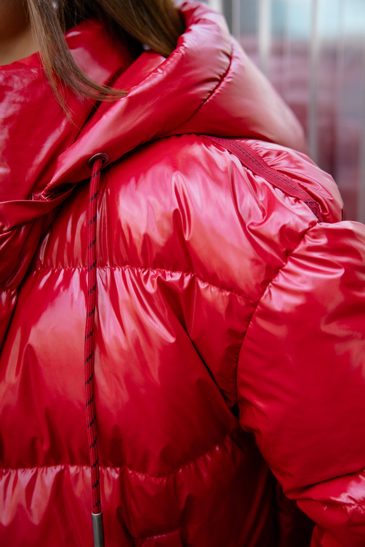 Doudoune courte Femme Vardia Puff tango red | Freeman T. Porter